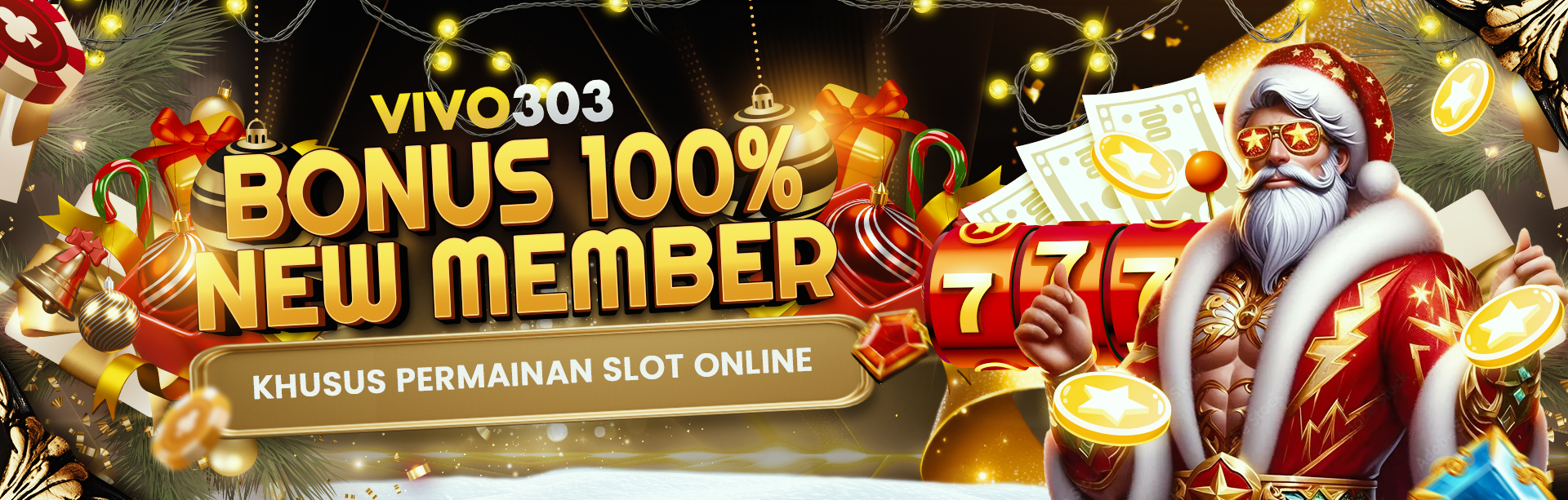 BONUS NEW MEMBER 100%