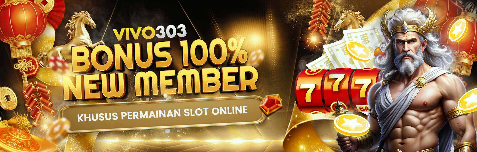 BONUS NEW MEMBER 100%