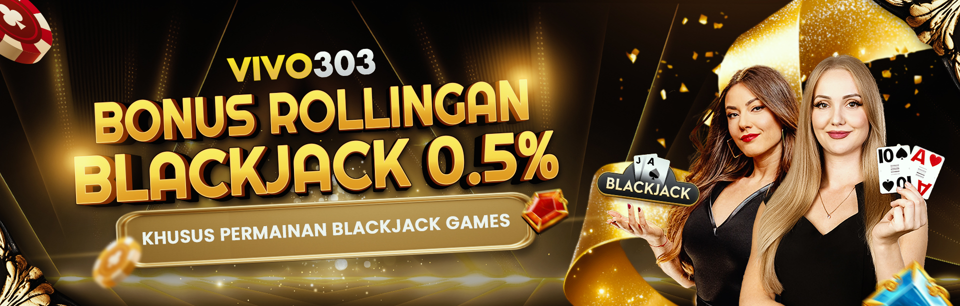BONUS KOMISI BLACKJACK 0.5%