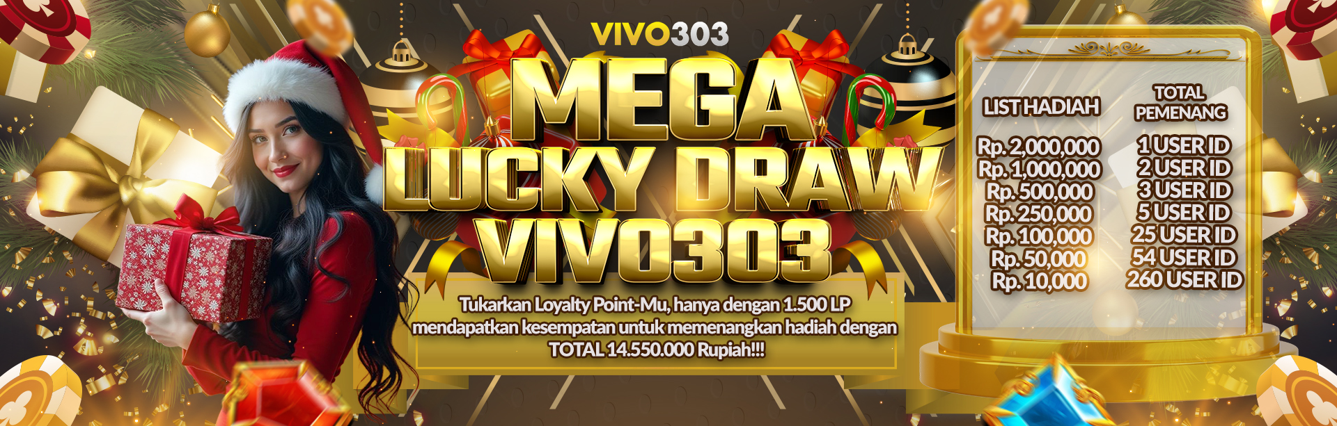MEGA LUCKY DRAW VIVO303