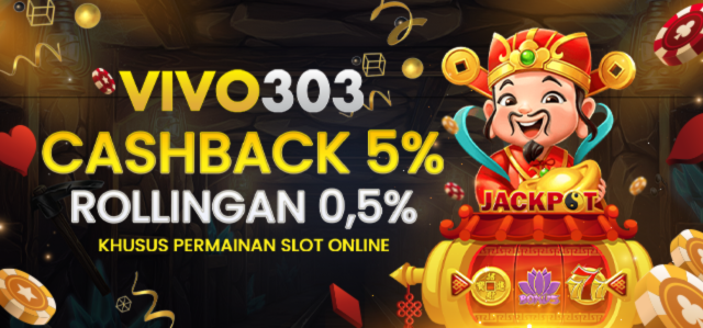 BONUS MINGGUAN SLOT CASHBACK 5%