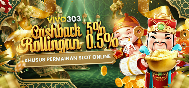 BONUS MINGGUAN SLOT CASHBACK 5%