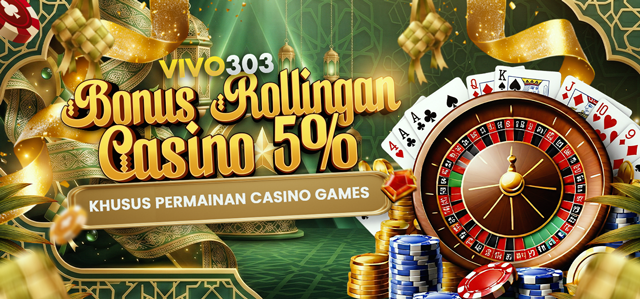 BONUS MINGGUAN KOMISI CASINO 0.8%