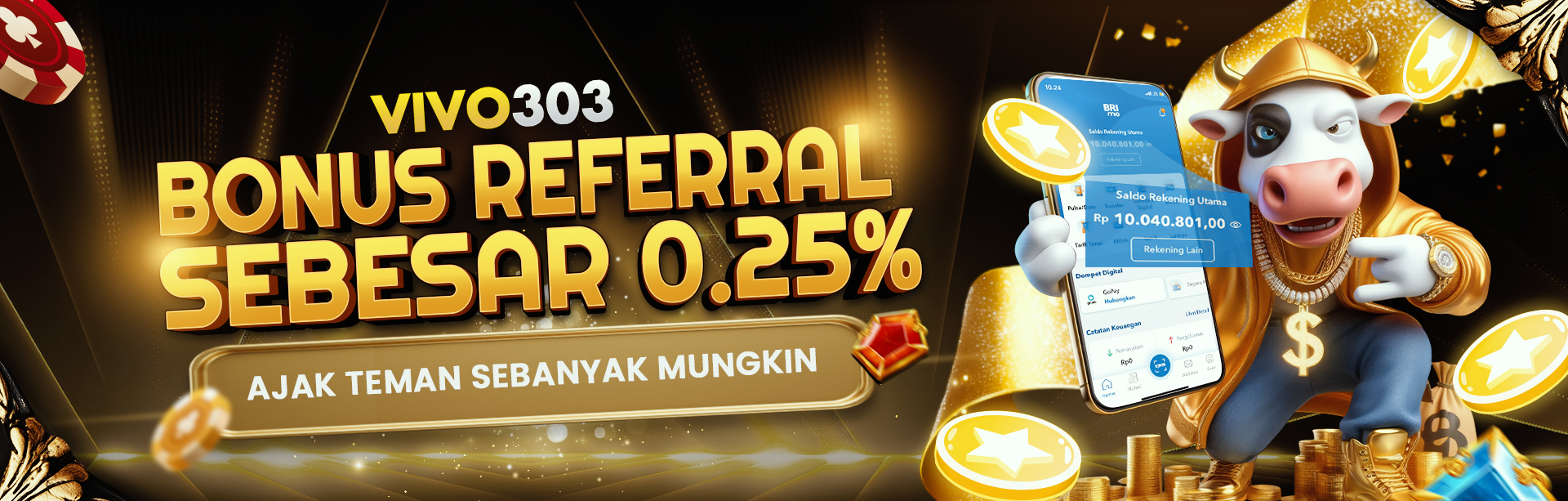 REFFERAL SEUMUR HIDUP 0.25%
