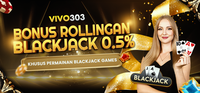 BONUS KOMISI BLACKJACK 0.5%
